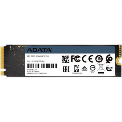 Накопичувач SSD M.2 2280 1TB ADATA (ASWORDFISH-1T-C)