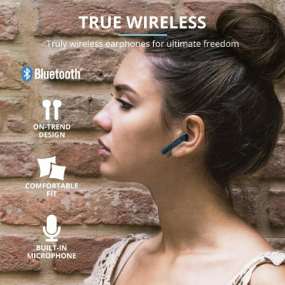 Навушники Trust Primo Touch True Wireless Mic Blue (23780)