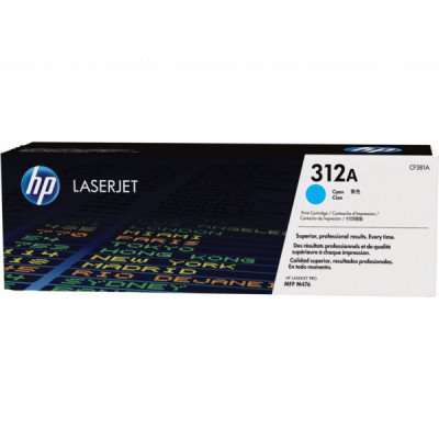 Картридж HP CLJ 312A Cyan LJ Pro M476dn/M476dw/M476nw (CF381A)