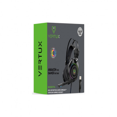 Навушники Vertux Bogota 7.1 USB Black (bogota.black)