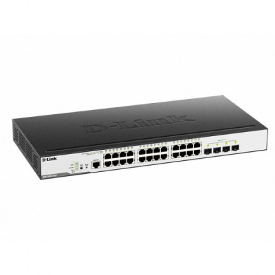 Комутатор мережевий D-Link DGS-3000-28LP