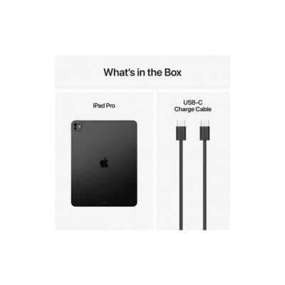 Планшет Apple iPad Pro 13" M5 Wi‑Fi + Cellular 256GB with standard glass - Space Black (ME7W4TY/A) Планшет Apple iPad Pro 13" M5 Wi‑Fi + Cellular 256GB with standard glass - Space Black (ME7W4TY/A)