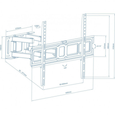 Кронштейн Walfix R-514B