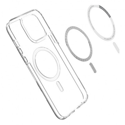 Чохол до мобільного телефона Spigen Spigen Apple Iphone 13 Pro Max Crystal Hybrid Mag Safe, Grap (ACS03244)