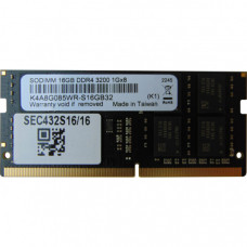 Модуль пам'яті для ноутбука SoDIMM DDR4 16GB 3200 MHz Samsung (SEC432S16/16)