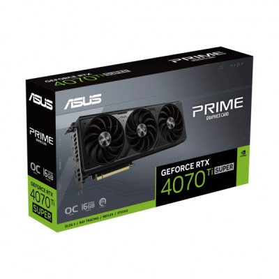 Відеокарта ASUS GeForce RTX4070Ti SUPER 16Gb PRIME OC (PRIME-RTX4070TIS-O16G)