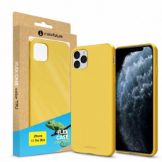 Чохол до мобільного телефона MakeFuture Flex Case (Soft-touch TPU) Apple iPhone 11 Pro Max Yellow (MCF-AI11PMYE)