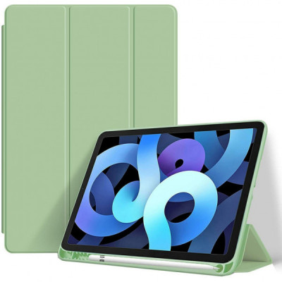 Чохол до планшета BeCover Tri Fold Soft TPU mount Apple Pencil Apple iPad 10.9" 2022 Light Green (708465)