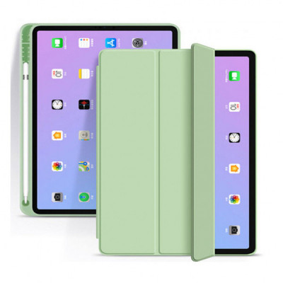 Чохол до планшета BeCover Tri Fold Soft TPU mount Apple Pencil Apple iPad 10.9" 2022 Light Green (708465)