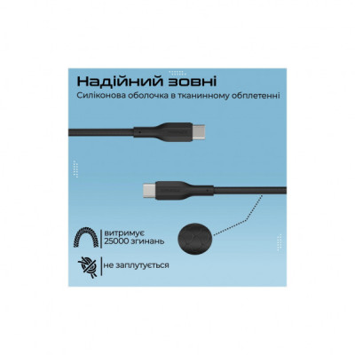 Дата кабель USB-C to HDMI/VGA mediahub-c2.grey Promate (mediahub-c2.grey)