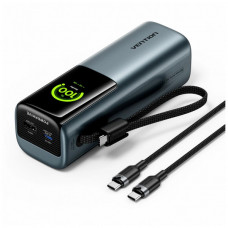 Батарея універсальна Vention 20000 mAh 165W Gray TFT Display Type (FKFH0)