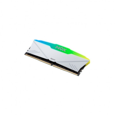 Модуль пам'яті для комп'ютера DDR4 16GB (2x8GB) 3200 MHz NOX RGB White Apacer (AH4U16G32C28YNWAA-2)
