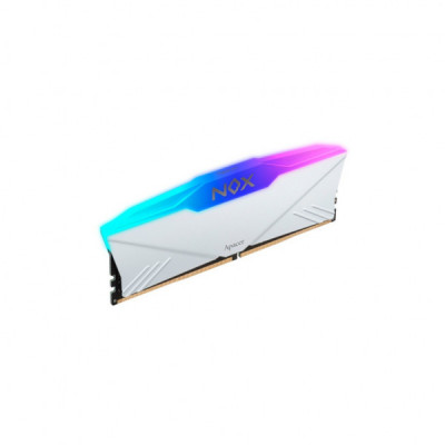 Модуль пам'яті для комп'ютера DDR4 16GB (2x8GB) 3200 MHz NOX RGB White Apacer (AH4U16G32C28YNWAA-2)