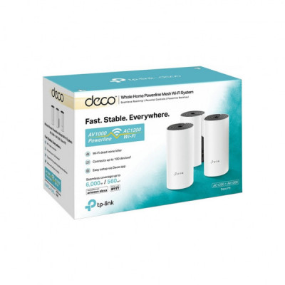 Точка доступу Wi-Fi TP-Link DECO-P9-3-PACK