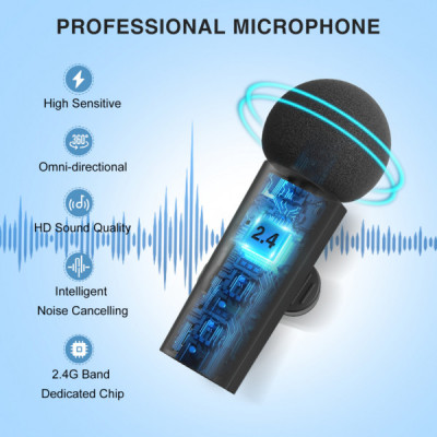 Мікрофон Fifine M8 Wireless (M8)