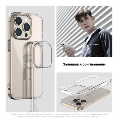 Чохол до мобільного телефона Armorstandart Air Xiaomi Redmi Note 14 Pro 4G Clear (ARM79714)