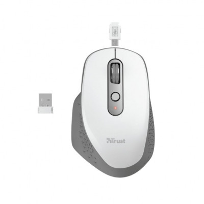 Мишка Trust Ozaa Rechargeable Wireless White (24035)