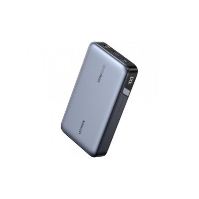 Батарея універсальна Ugreen 20000mAh 100W PD, QC, USB-A, 2xUSB-С Grey (PB720) (25188)