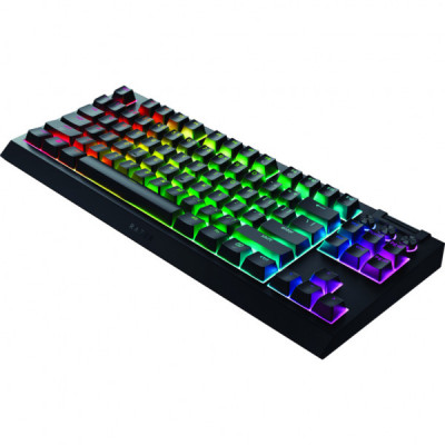 Клавіатура Razer BlackWidow V4 Low-Profile TKL Wireless/Bluetooth/USB Yellow switch UA Black (RZ03-05450100-R3M1) Клавіатура Razer BlackWidow V4 Low-Profile TKL Wireless/Bluetooth/USB Yellow switch UA Black (RZ03-05450100-R3M1)