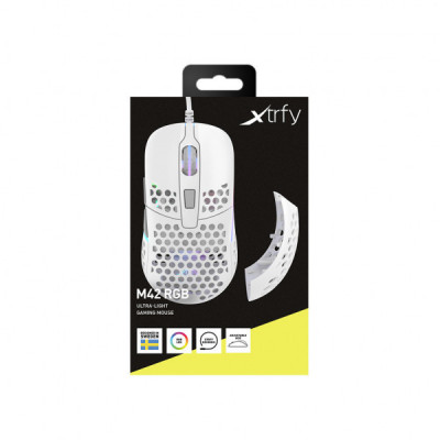 Мишка Xtrfy M42 RGB White (XG-M42-RGB-WHITE)