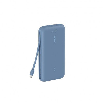 Батарея універсальна Belkin 20000mAh, 30W USB-C Blue (BPB024HQBL)