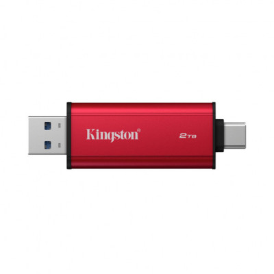 Накопичувач SSD USB Type-C 2TB Dual Portable Kingston (SPSD/2TB) Накопичувач SSD USB Type-C 2TB Dual Portable Kingston (SPSD/2TB)