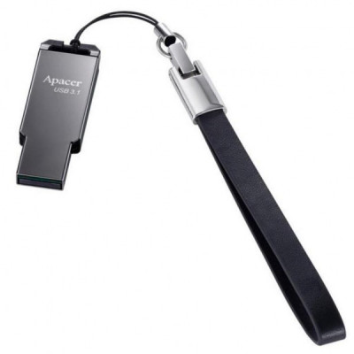 USB флеш накопичувач Apacer 32GB AH360 Ashy USB 3.1 Gen1 (AP32GAH360A-1)