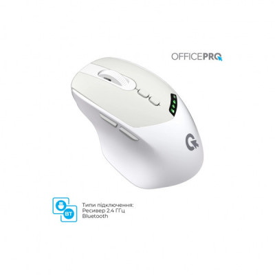 Мишка OfficePro M520W Wireless/Bluetooth White (M520W)