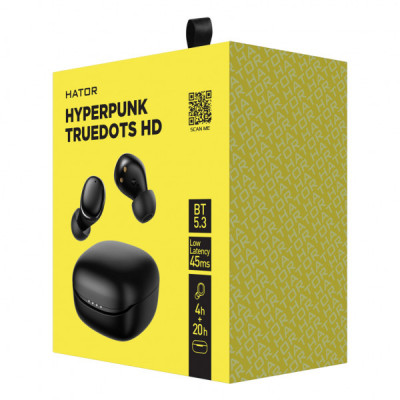 Навушники Hator Hyреrpunk Truedots HD Black (HTA-411)