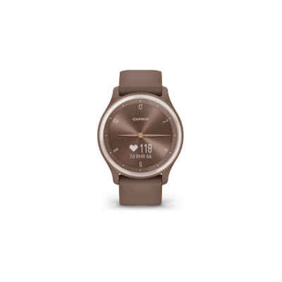 Смарт-годинник Garmin vivomove Sport, Cocoa, Silicone (010-02566-02)