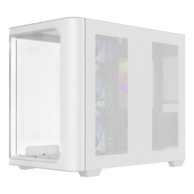 Корпус для ПК OCYPUS IOTA C70 WH CURVE ARGB DIGITAL (IOTA-C70-WHD400CD-GL)