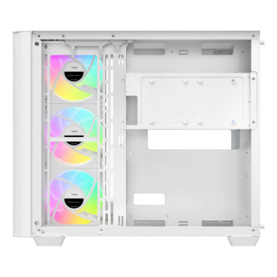 Корпус для ПК OCYPUS IOTA C70 WH CURVE ARGB DIGITAL (IOTA-C70-WHD400CD-GL)