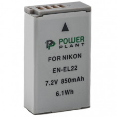 Акумулятор до фото/відео PowerPlant Nikon EN-EL22 (DV00DV1399)
