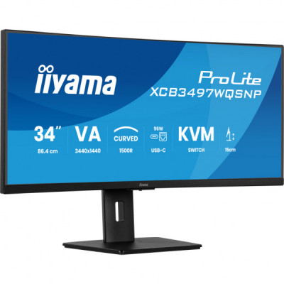 Монітор iiyama XCB3497WQSNP-B1