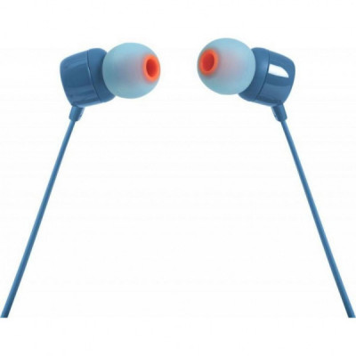 Навушники JBL T110 Blue (JBLT110BLU)