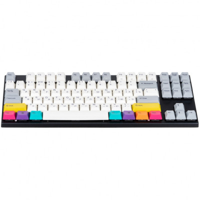 Клавіатура Varmilo APT87 CMYK K-Prestige Silent Wireless White Led UA (A92A024F8A5A17A007)