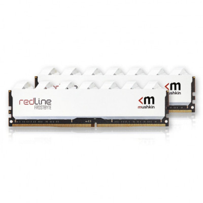 Модуль пам'яті для комп'ютера DDR4 32GB (2x16GB) 3200 MHz Redline White Mushkin (MRD4U320GJJM16GX2)