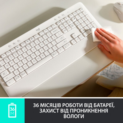 Клавіатура Logitech Signature K650 For Business UA USB/Bluetooth Graphite (920-010945)