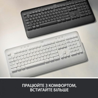 Клавіатура Logitech Signature K650 For Business UA USB/Bluetooth Graphite (920-010945)