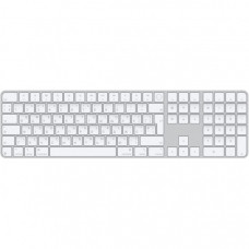Клавіатура Apple Magic Keyboard with Touch ID Bluetooth/USB UA White (MXK73UA/A)