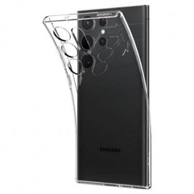 Чохол до мобільного телефона Spigen Samsung Galaxy S23 Ultra Crystal Flex, Crystal Clear (ACS05644)