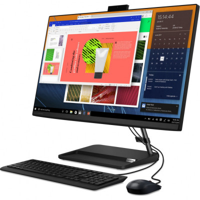 Комп'ютер Lenovo IdeaCentre AiIO 3 24IAP7 / i5-12450H, 16, 512, KM (F0GH01GQUO)