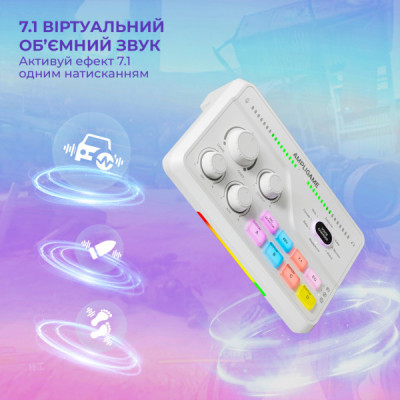 Мікшерний пульт Fifine SC8W White (SC8W)