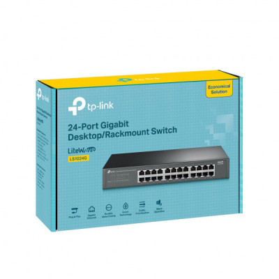 Комутатор мережевий TP-Link LS1024G Комутатор мережевий TP-Link LS1024G