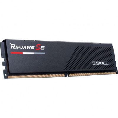 Модуль пам'яті для комп'ютера DDR5 32GB (2x16GB) 5600 MHz Ripjaws S5 Matte Black G.Skill (F5-5600J2834F16GX2-RS5K)