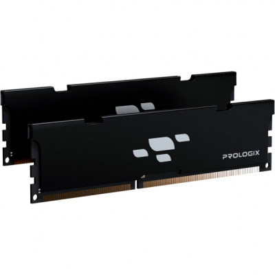 Модуль пам'яті для комп'ютера DDR5 32GB (2x16GB) 5600 MHz Black Prologix (PRO32GB5600B5K)