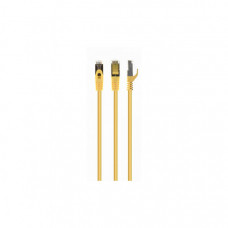 Патч-корд 10м S/FTP Cat 6A CU LSZH yellow Cablexpert (PP6A-LSZHCU-Y-10M)