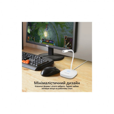 Мікрофон Promate ProMic-1 USB White (promic-1.white)