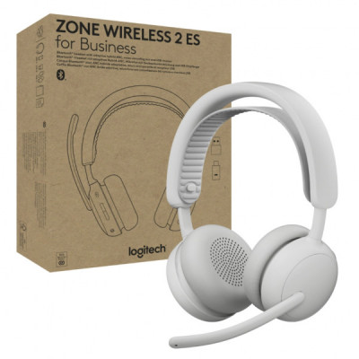 Навушники Logitech Zone Wireless 2 ES for Business Off-White (981-001520)