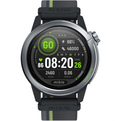 Смарт-годинник Mibro GS Active2 (XPAW024) Dark Gray (1159239)